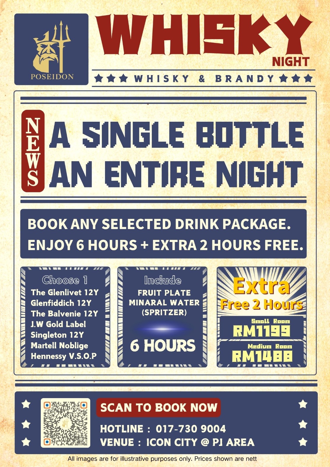 POSEIDON KTV Menu - Additional Services and Amenities